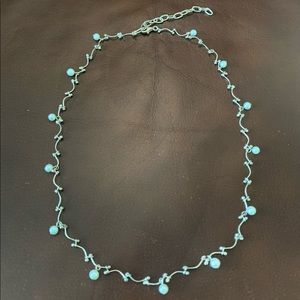 Dainty Pearl and Sterling Necklace